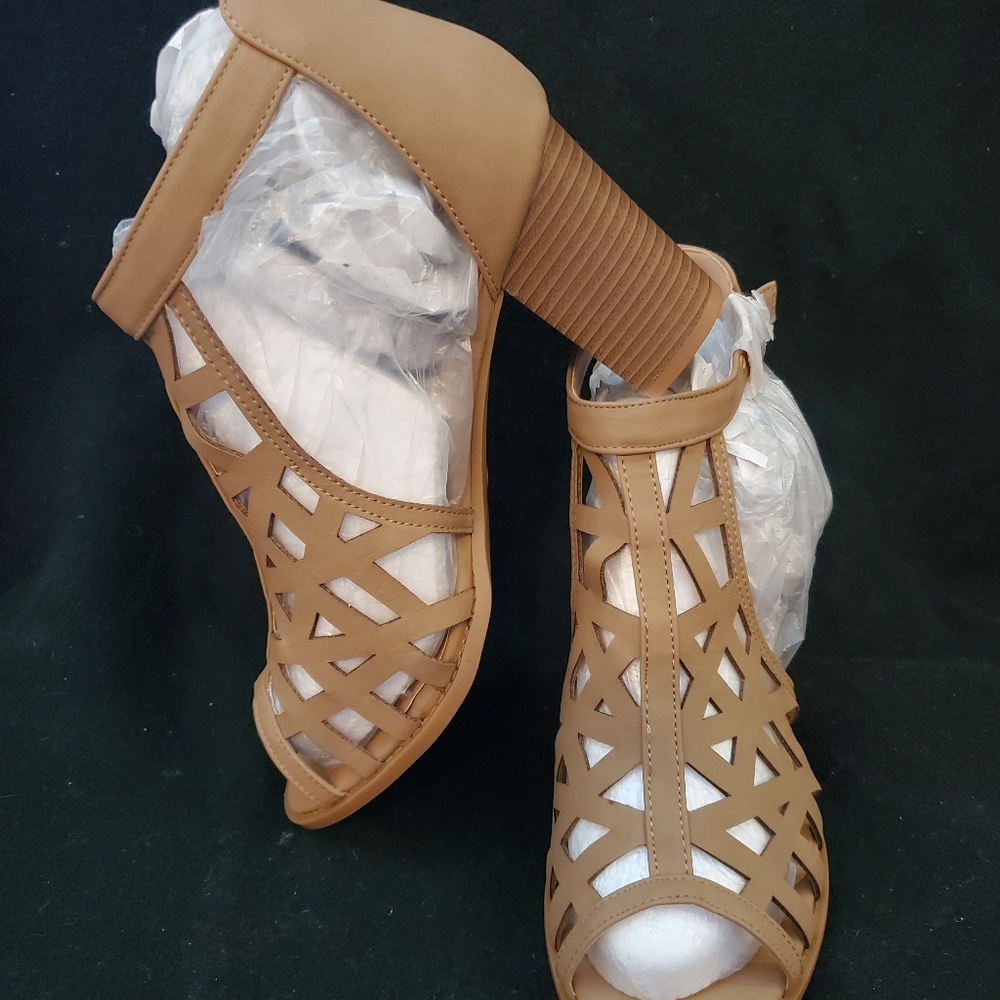 Open Toe Booties